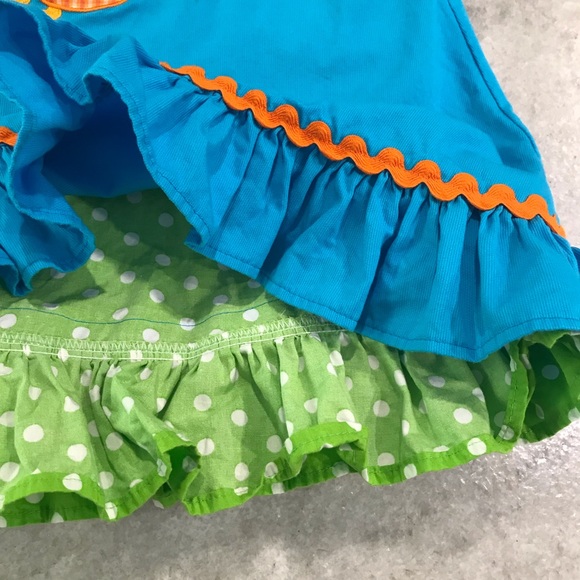 Mulberry Street Reversible Girl’s Owl Dress Size 3T - Picture 5 of 5